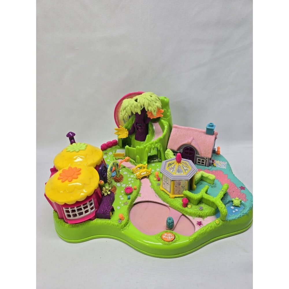 Polly Pockets Vintage 1997 Magical Movin' Fairyland Playset Bluebird- READ